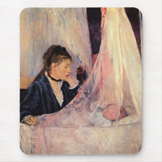 クレードル絵を描は有名。 マウスパッド (正面)