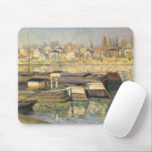クレード・モネの「アニエールでのセーヌ川」 マウスパッド (マウス)