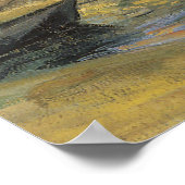 クレード・モネの「アニエール河畔」 ポスター (角)