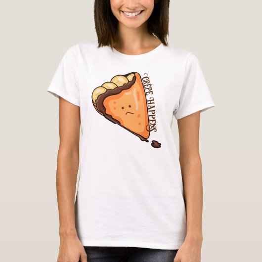 クレープがフードプーンを起こす Tシャツ (正面)