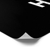 クレープが食おもしろいべ物を起こす濃いBG ポスター (角)