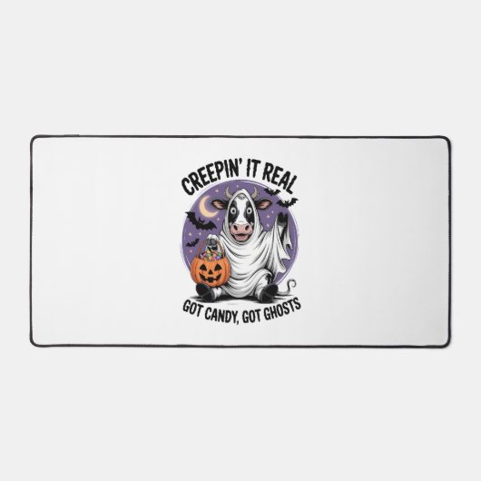 クレープイン牛のハロウィーン デスクマット (正面)