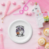 クレープイン牛のハロウィーン ペーパープレート (パーティー)