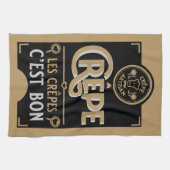 クレープフランスのス キッチンタオル (横)