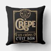 クレープフランスのス クッション (裏面)