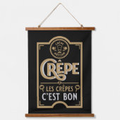 クレープフランスのス 吊り下げ型タペストリー (正面)