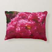 クレープマートルツリーマゼンタフローラ アクセントクッション (裏面)