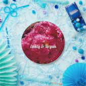 クレープマートルツリーマゼンタフローラ ペーパープレート (パーティー)