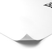 クレープ駅結婚の看板ポスター ポスター (角)