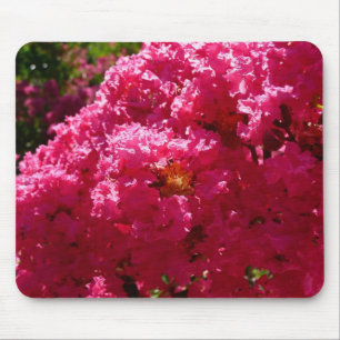 クレープ・ミルタの木 マゼンタの花 マウスパッド
