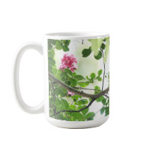 クレープ（鳥）ショウジョウコウカンチョウの木の美しい木