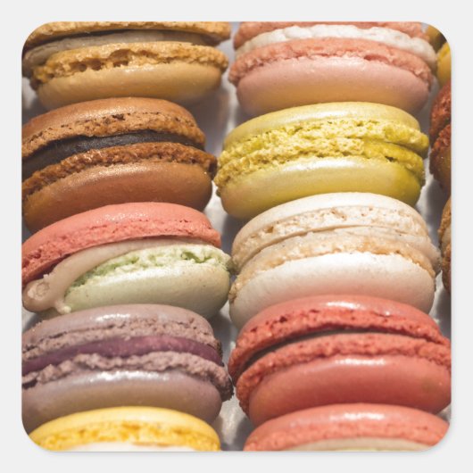 クレームフィルドクッキー スクエアシール (正面)