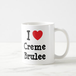 クレーム·ブルーリー·ハートTシャツが好き コーヒーマグカップ
