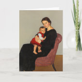 クレール・メイラードと娘 | ウィリ・メイラード カード (正面)