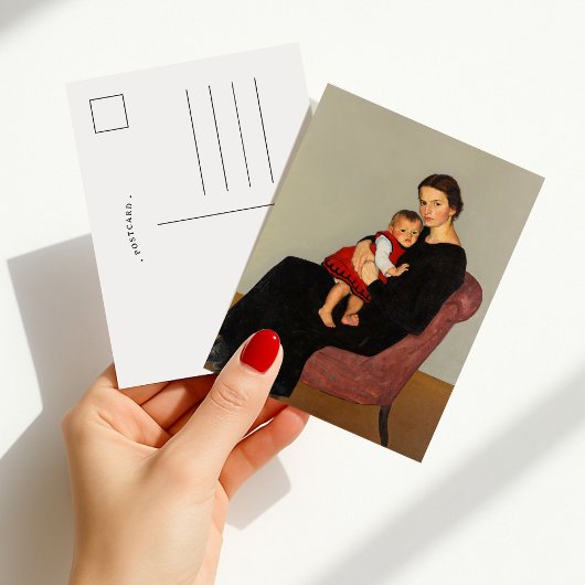 クレール・メイラードと娘 | ウィリ・メイラード ポストカード