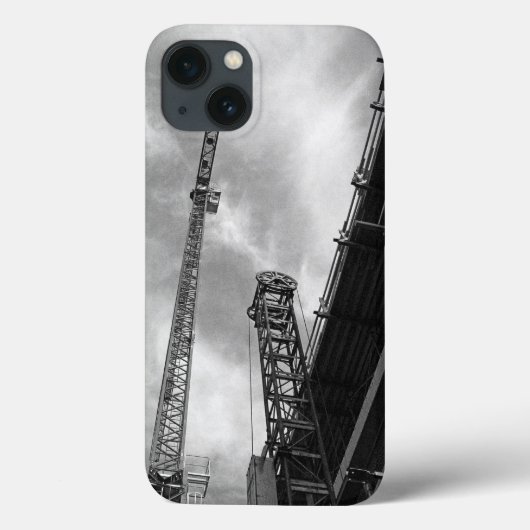 クレーンとカウンターウェイト Case-Mate iPhoneケース (裏面)