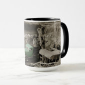 クレーンのカラスプラッシュシボレー運転技術者 マグカップ (正面右)