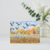 クレーンのフィールドのヒノウのアクアレルハベルランド シーズンポストカード (スタンド正面)