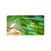 クレーンのミスマローヤ川0335アドレス ラベル (正面)