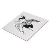 クレーンのヴィンテージの日本のなスケッチ タイル (側面)