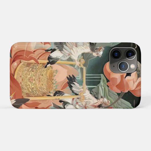 クレーンの妖精 Case-Mate iPhoneケース (裏面(横))