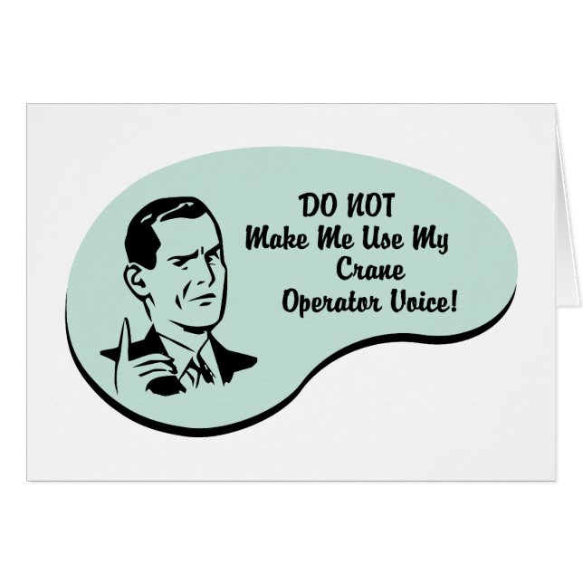 クレーンの操縦士の声 (正面横)