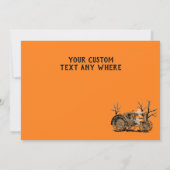 クレーンオペレータハロウィンノースウエストエンジニアリング 招待状 (裏面)