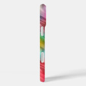 クレーンカラフルフラワーの波状組織 Case-Mate iPhoneケース (裏面 / 右)