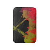 クレーンカラフル運転士運転士ファンタジー バスマット (正面縦)