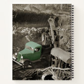 クレーンカラースプラッシュシボレー操作技術者 ノートブック (裏面)