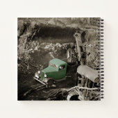 クレーンカラースプラッシュシボレー操作技術者 ノートブック (裏面)