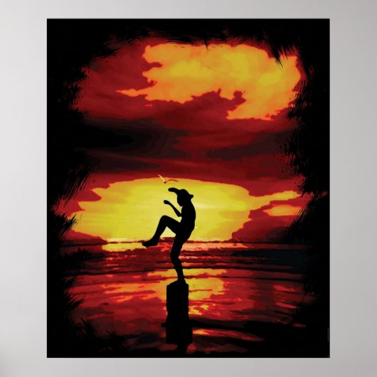 クレーンキック空手キッド ポスター (正面)