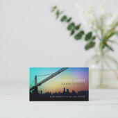 クレーンスローガンの名刺 名刺 (スタンド正面)