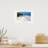 クレーンビーチポスター ポスター (キッチン)