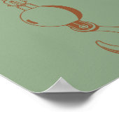 クレーンポップ・アートのアート ポスター (角)