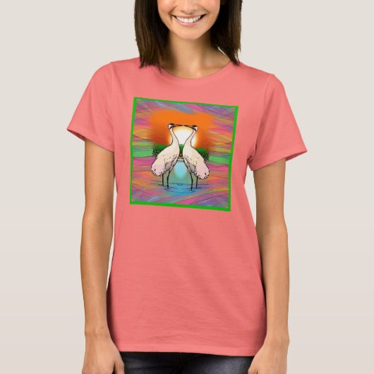 クレーンラブシャツ Tシャツ (正面)