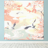 クレーンランド キャンバスプリント (インサイチュ (ウッドフロア))