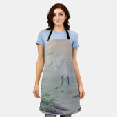 クレーン中国の川 エプロン (着用した状態)