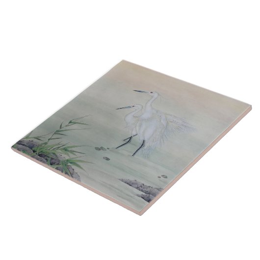 クレーン中国の川 タイル (側面)