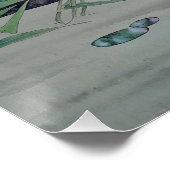 クレーン中国の川 ポスター (コーナー)