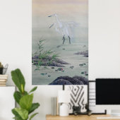 クレーン中国の川 ポスター (ホームオフィス)