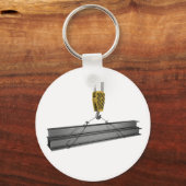 クレーン吊り上げガーダキーチェーン キーホルダー (正面)