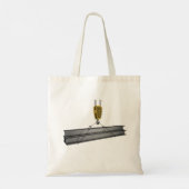 クレーン吊り上げ桁トートバッグ トートバッグ (裏面)