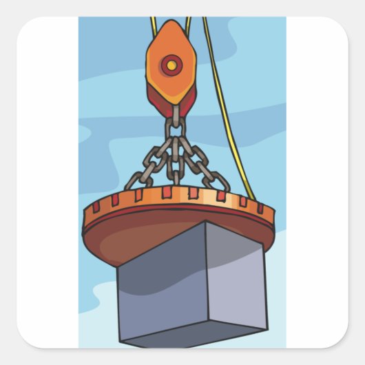 クレーン吊り上げ スクエアシール (正面)