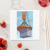 クレーン吊り上げ スタンダードランチョンナプキン (インサイチュ)