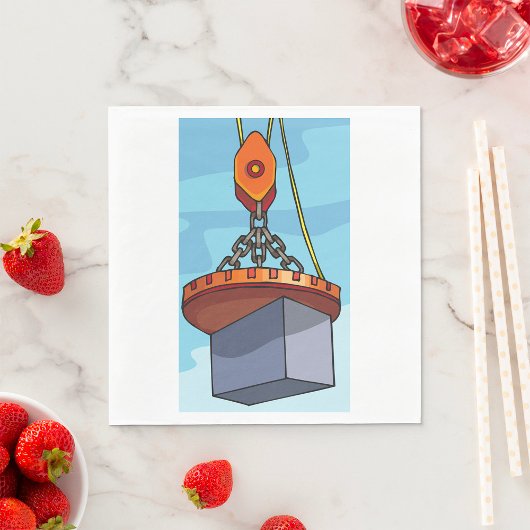 クレーン吊り上げ スタンダードランチョンナプキン