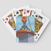 クレーン吊り上げ トランプ (裏面)