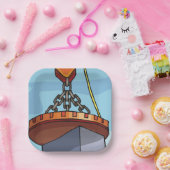 クレーン吊り上げ ペーパープレート (パーティー)