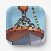 クレーン吊り上げ ペーパープレート (正面)