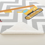 クレーン建築トラック シェルパブランケット (3/4)